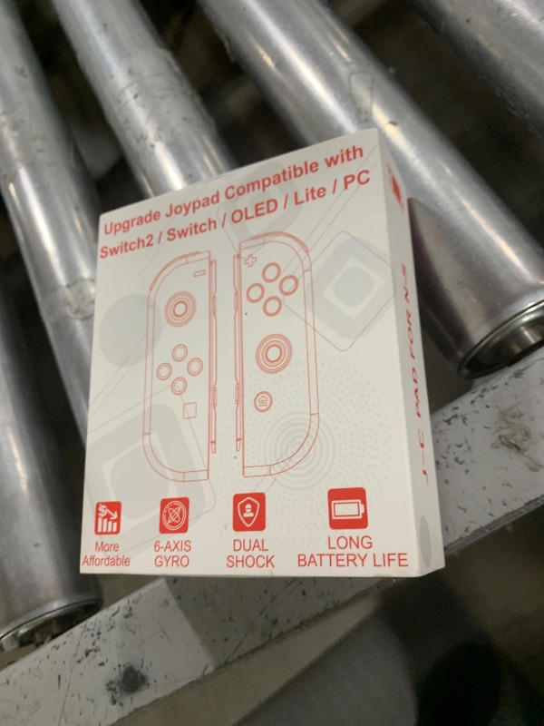 Photo 1 of Replacement for Switch Controller Work with Switch/Lite/OLED,Wireless Gamepad Support Dual Vibration,6-Axis Gyro,Wake-up,Motion Controls,Screenshot, L/R (Green and Blue)