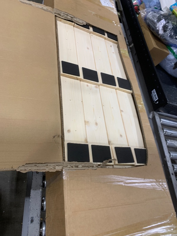 Photo 1 of LOBOTOU Breathable Moisture-Proof Bed Plate, Guest Tatami Mat,Wood Roll-Type Slatted Bed Japanese Floor Futon Mattress, Floor Sleep Bedding (Queen)
