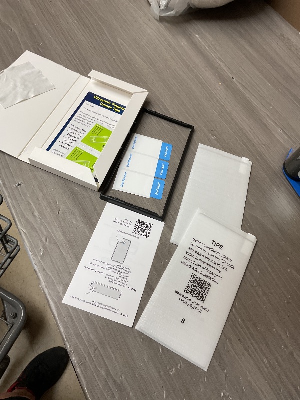 Photo 1 of AACL for Samsung Galaxy S23 Ultra Screen Protector Tempered Glass, 3D Curved Glass for S23 Ultra 5G,6.8 Inch [Fingerprint Unlock][Anti-Scratch][Case Friendly][2 Pack]