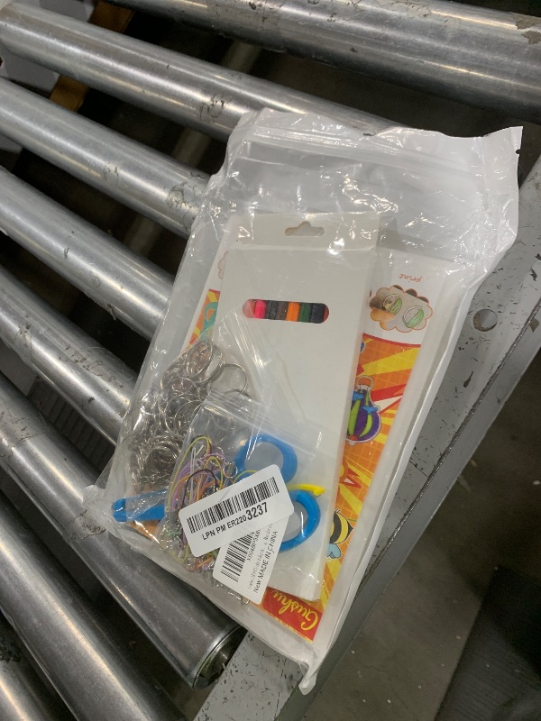 Photo 1 of Gushu Shrinky Plastic Sheets Keychain Kit, 235Pcs Shrinky Art Kit Including 40 Pcs Shrink Plastic Sheets, Hole Punch, Pencils, Keychains, Scissors for Making Crafts and Keychains