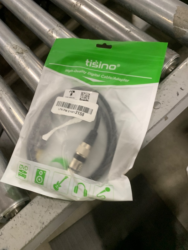 Photo 1 of Tisino Dual RCA to XLR Cable, 2 RCA to 2 XLR Male HiFi Stereo Audio Connection Microphone Cable Wire Cord Path Cable - 3.3 Feet