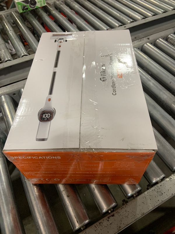 Photo 1 of Tikom V500 Cordless Vacuum Cleaner for Home, 40000Pa/450W Stick Vacuum with LED Touch Screen, Charging Wall Dock, Anti-Tangle, Lightweight Handheld Vacuum for Pet Hair, Hard Floor, Carpet