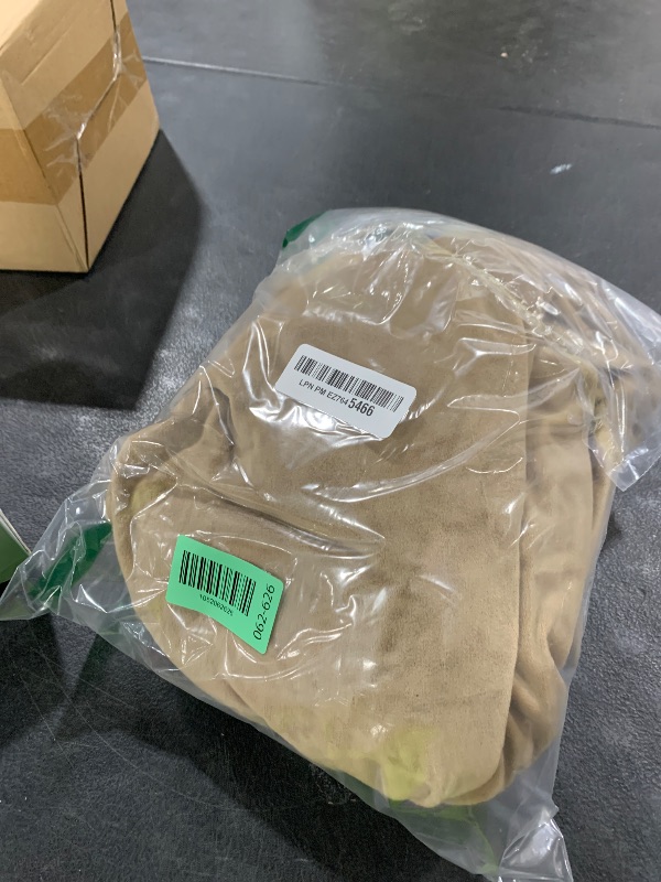 Photo 1 of H.VERSAILTEX Fleece Couch Cushion Covers Stretch Couch Covers for 3 Cushion Couch Sofa Thick and Soft Couch Covers Washable (3 Seater Cushion Cover, Camel)