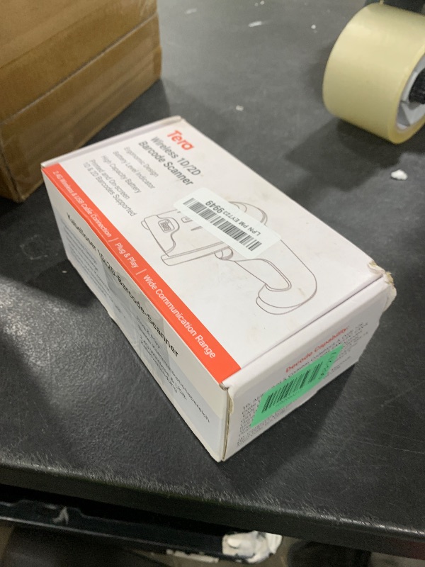 Photo 1 of Tera 1D 2D QR Barcode Scanner Wireless and Wired with Battery Level Indicator Digital Printed Bar Code Reader Cordless Handheld Barcode Scanner Compact Plug and Play Model D5100