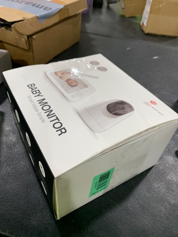 Photo 1 of HiPP Baby Monitor, 5" 720P Video Baby Monitor with Pan-Tilt-Zoom Camera, Audio and Visual Monitoring, Infrared Night Vision and Thermal Monitor?2-Way Talk, 900ft Range, 4500mAh Rechargeable Battery