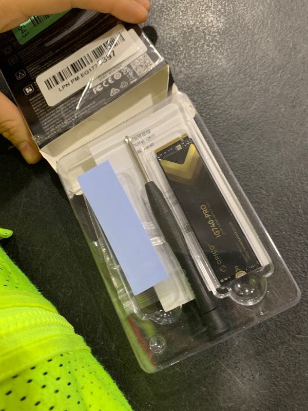 Photo 1 of ORICO Industrial SSD 2TB M.2 NVMe SSD, PCIe 4.0 Drive with 7450MB/s Read Speed, TLC NAND, Advanced Data Security and Innovative Heatsink, for Industrial PC, Personal Laptop and PS5 - IG740PRO