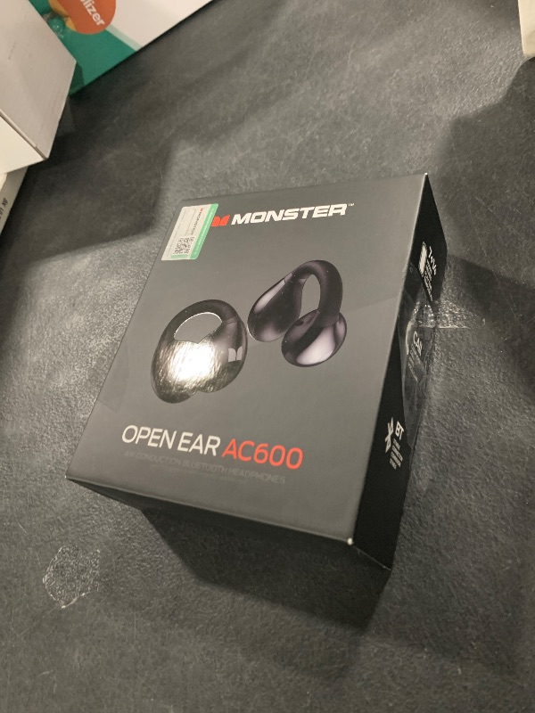 Photo 1 of Monster Open Ear AC600 Headphones, Bluetooth 5.4 Wireless Earbuds with HiFi Stereo, Clip-On Earbuds with ENC Clear Call, 21H Playtime, Touch Control, IPX6 Waterproof Wireless Headphones for Sport