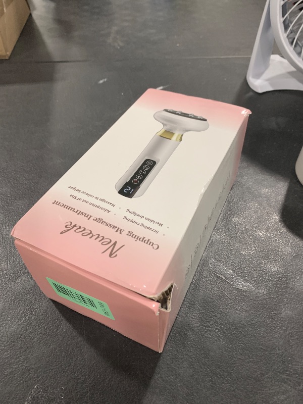 Photo 1 of Electric Handheld Cellulite Massager with 12 Suction Modes, Cellulite Remover Tool for Legs, Belly, Thighs, Arms, Butt- Birthday, Christmas, Mothers Day, Valentines Day Gifts for Women (Pearl White)