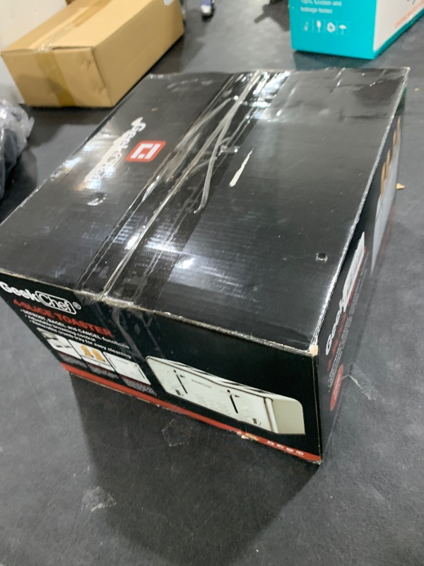 Photo 1 of Toaster 4 Slice, Geek Chef Stainless Steel Toaster with Extra Wide Slots?4 Slot Toaster with Bagel/Defrost/Cancel Function, Dual Control Panel of 6 Toasting Bread Shade Settings, Removable Crumb Trays, High Lift Lever, ETL