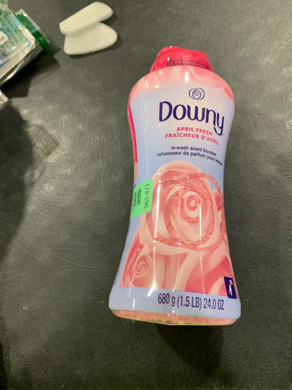 Photo 1 of Downy In-Wash Laundry Scent Booster Beads, April Fresh 24oz