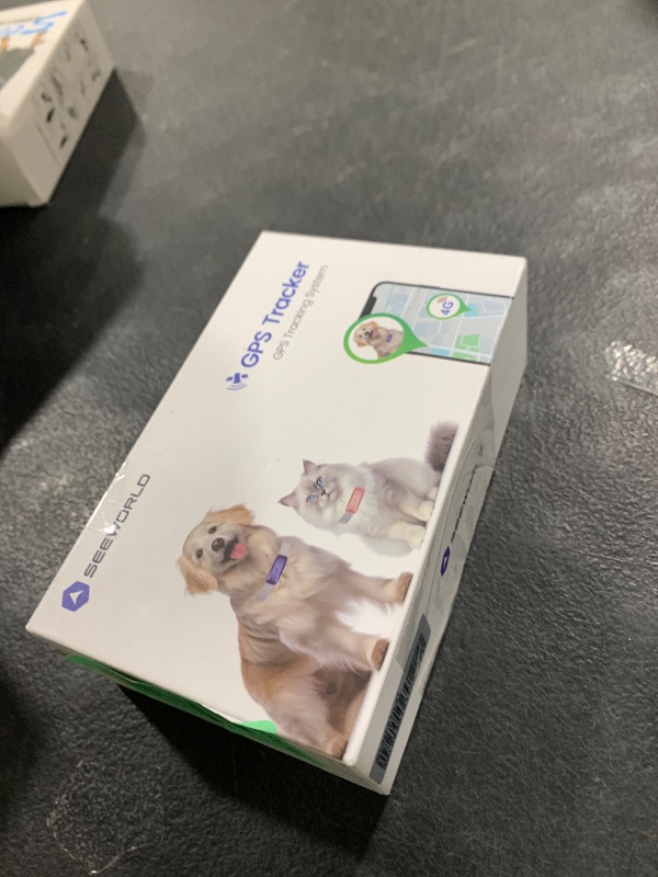 Photo 1 of Dog Tracker Cat GPS Tracker Waterproof & Lightweight Mini Tracker Device with Real-Time Location Escape Alerts iOS & Android Fits All Pet Collars