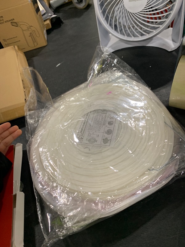 Photo 1 of YUNXUAN Paper Lanterns Decorative, White Hanging Round Chinese Lanterns with Lights for Wedding Anniversary Birthday Party 12 LED Light Pack of 12
