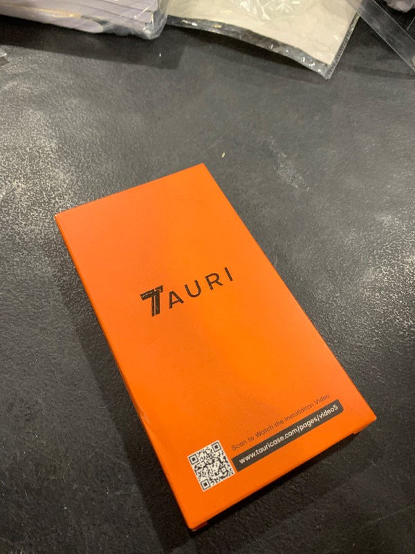 Photo 1 of TAURI 3 in 1 for iPhone 16e Case, Compatible with MagSafe [Anti-Yellowing] with 2X Screen Protectors, Shockproof Military-Grade Protection, Slim Magnetic Phone Case for iPhone 16e 6.1", Clear