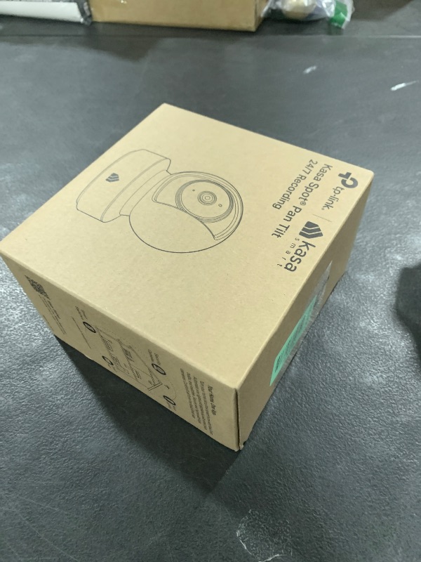 Photo 1 of Kasa Indoor Pan/Tilt Smart Security Camera, 1080p HD Dog-Camera,2.4GHz with Night Vision,Motion Detection for Baby and Pet Monitor, Cloud & SD Card Storage, Works with Alexa& Google Home (EC70), White