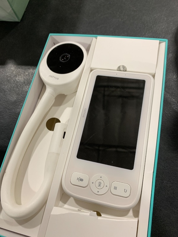Photo 1 of NETVUE Peekababy Baby Camera Monitor Video - Baby Monitor with Camera and Audio, 5" Display, 2-Way Talk, 4 in 1 Bracket Meets The Needs in All Scenarios, Smart Phone App, Cry Detection