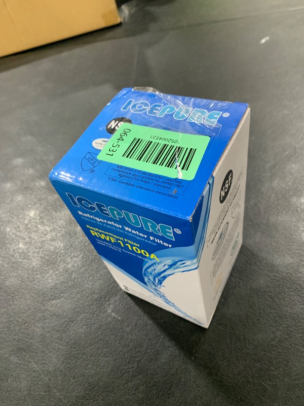 Photo 1 of GLACIER FRESH Replacement for DA29-00003G Water Filter, Compatible with Samsung* Aqua-Pure Plus, DA29-00003F, DA29-00003B, HAFCU1, RFG237AARS, FMS-1, RS22HDHPNSR, RSG257AARS, WSS-1, 1 Pack