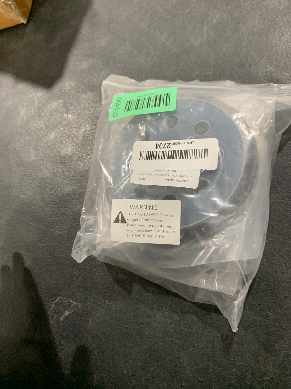 Photo 1 of AxPower 4 Packs 5 inch 8 Hole Replacement Sander Pads 5" Hook and Loop Sanding Backing Plates for Makita 743081-8 743051-7, DeWalt 151281-08 DW4388, Porter Cable, Hitachi 324-209