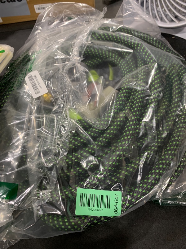 Photo 1 of Relxitl Garden Hose, Flexible Water Hose, Ultra Lightweight Non-Expanding hose with 10 Function Sprayer, Leak proof, Pressure Resistant for Yard, Outdoor (Green, 50FT)