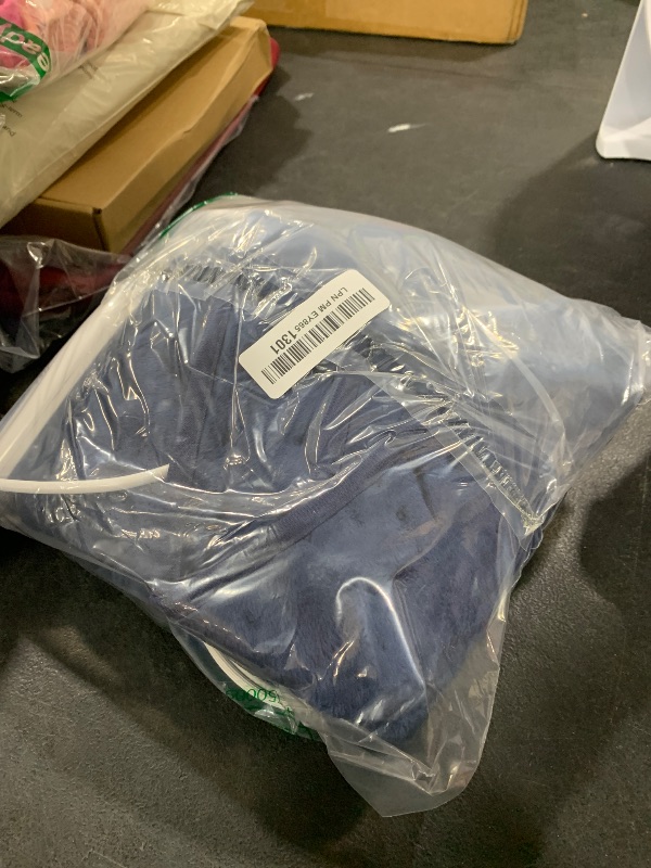 Photo 1 of Heating Pad,Electric Heating Pads for Back,Hot Heated Pad for Abdomen,Shoulder,Knee,Multiple Temp and Auto Shut Off(Navy Blue, 40''×20')
