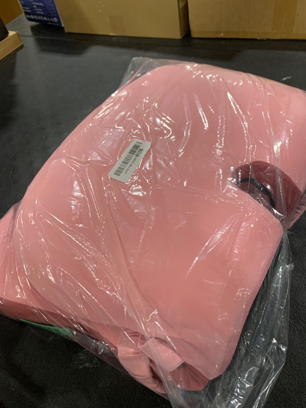 Photo 1 of Memory Foam Seat Cushion for Sciatica & Back Pain Relief - Ergonomic Chair Pad with Adjustable Strap & Supportive Comfort Cover, Non-Slip for Car, Truck, Office Chair - Pink
