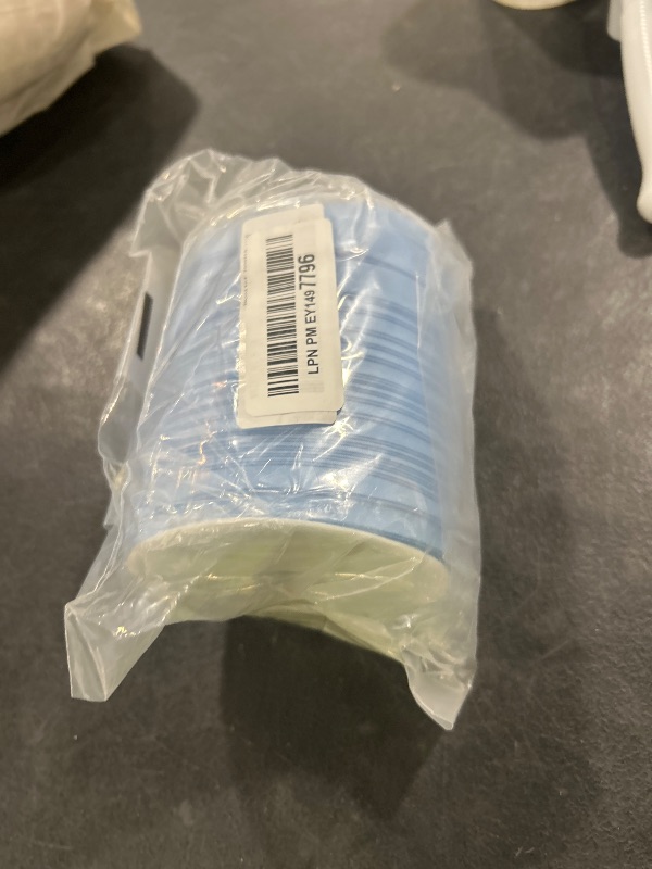 Photo 1 of M METERXITY Double Fold Bias Tape 1/2 Inch 55 Yards Cotton Bias Binding Tape Bulk Double Fold Bias Tape for Sewing/Seaming Hemming/Binding//Quilting/DIY Craft [Light Blue]