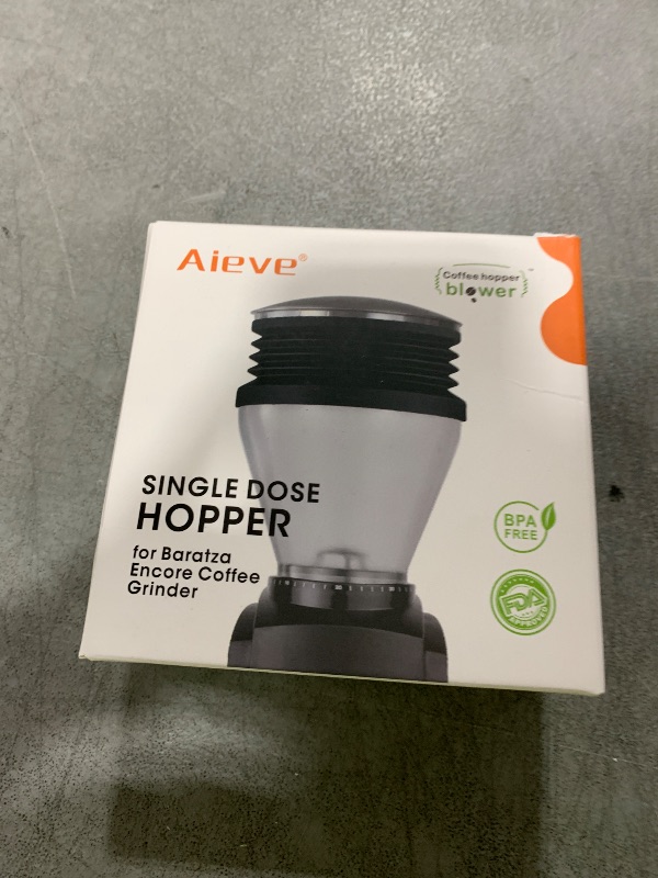 Photo 1 of Aieve Silicone Coffee Hopper Bellow Compatible with Baratza Encore Grinder ESP/Virtuosa+ Coffee Grinder,Reduce Coffee Grinds Retention