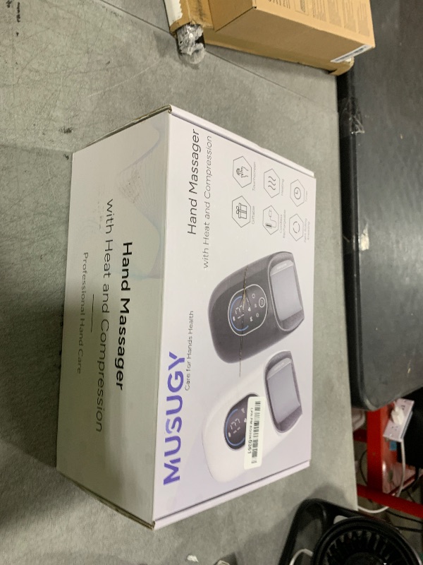 Photo 1 of Hand Massager with Heat and Compression : Full-Hand and Wrist Coverage with Touchscreen & Palm Roller – Designed for Daily Comfort at Home, Office, or Travel