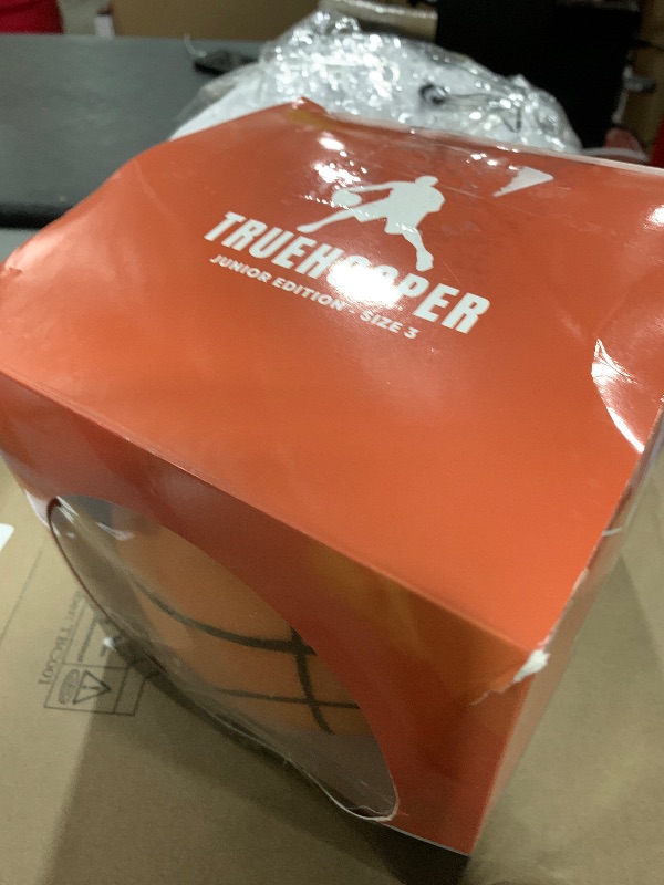 Photo 1 of TRUEHOOPER Silent Basketball - Size 3 (7 inches) Indoor Basketball (Junior Edition), Noise-Free for Indoor Play - Soundless Ball for Training and Quiet Dribbling