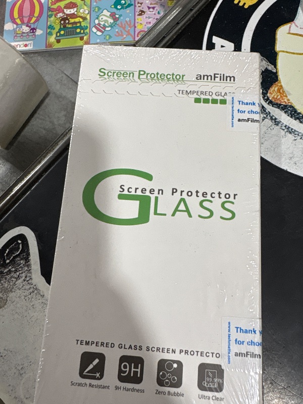 Photo 1 of amFilm Designed for Google Pixel 10 Pro XL Screen Protector: 2025, 9H Tempered Glass for Google Pixel 9 Pro XL 2024, Fingerprint Compatible with Auto-alignment Tool, Anti Scratch, Bubble Free [3 Pack]