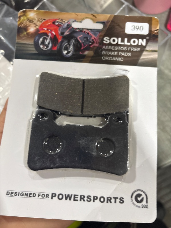Photo 1 of Sollon Front and Rear Brake Pads for Honda CBR600RR CBR600 RR 2003-2006 / CBR1000RR CBR 1000 RR CBR 1000RR Fireblade 2004 2005