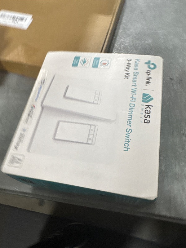 Photo 1 of Kasa Smart 3 Way Dimmer Switch KIT, Dimmable Light Switch Compatible with Alexa, Google Assistant and SmartThings, Neutral Wire Needed, 2.4GHz, ETL Certified, No Hub Required, White (KS230 KIT v2)