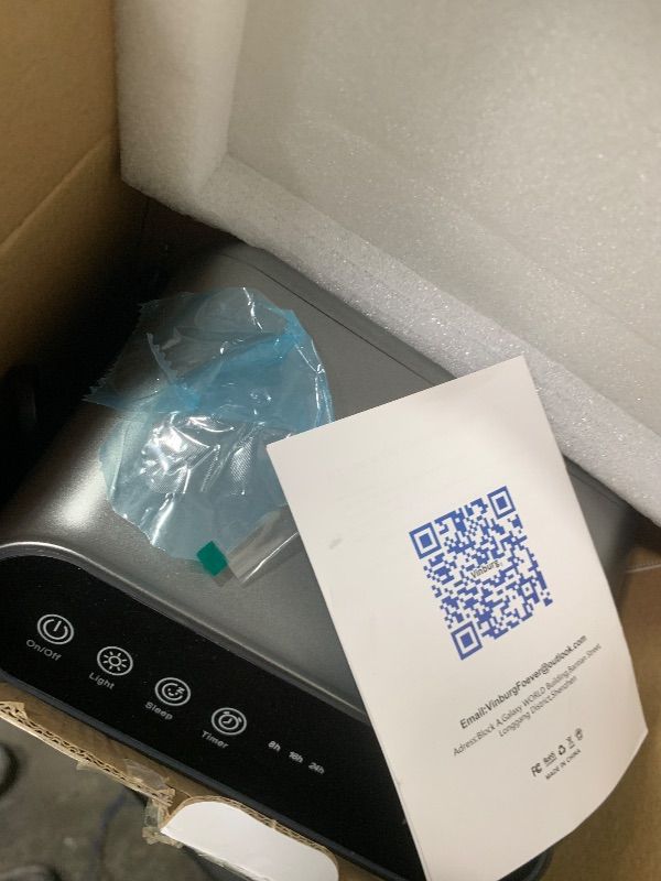 Photo 1 of Dehumidifiers for Home (85 OZ Water Tank, 800 sq.ft) Quiet Small Dehumidifier for Basement Bedroom Bathroom with Drain Hose, 3 Gear Timer, Sleep Mode, Auto Shut Off, 7 Color Ambient Light