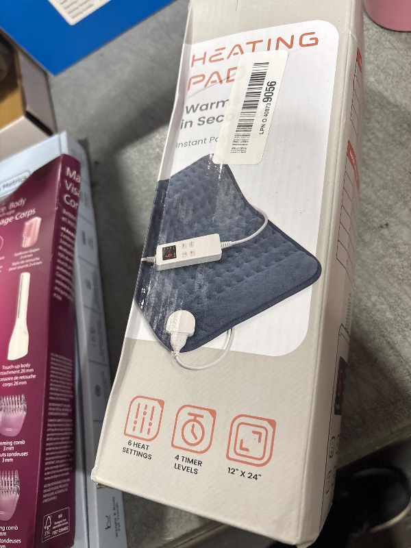Photo 1 of Heating Pad for Back & Period Cramps, Portable Heating Pad for Neck and Shoulders and Back with Auto Shut Off Large, Machine Washable, Christmas Gifts for Women, Men