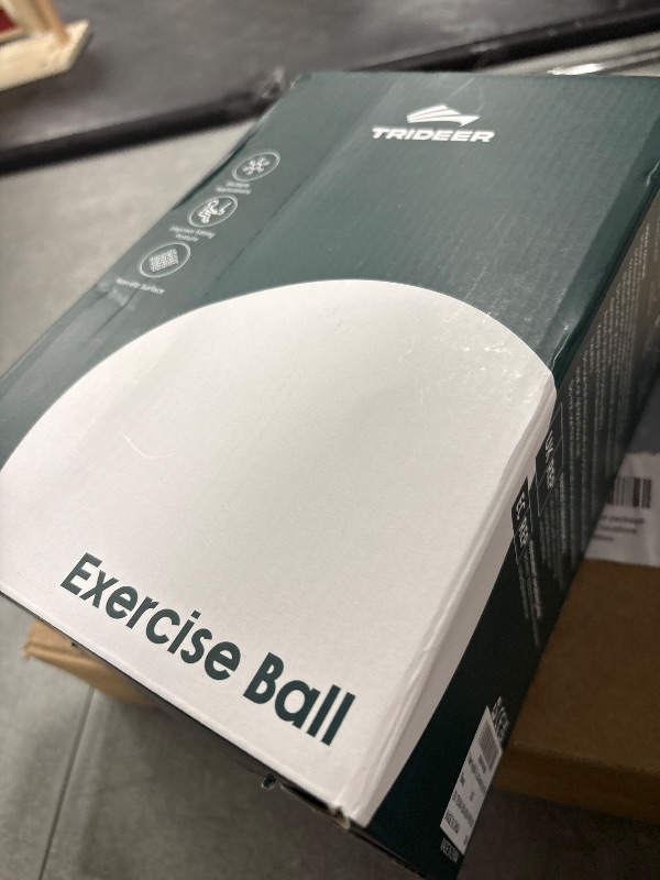 Photo 1 of Trideer Yoga Ball for Pregnancy Office Ball Chair– Exercise Ball for Birthing, Labor, Stretching & Core Workout – Anti-Burst, Slip-Resistant for Home Gym, Flexible Seating & Physical Therapy