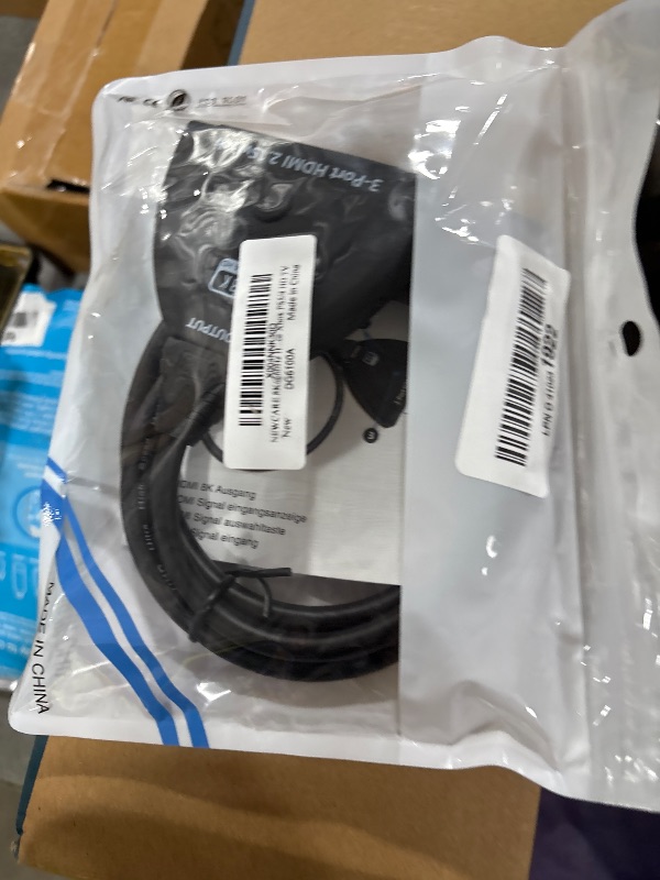 Photo 1 of NEWCARE 8K@60Hz HDMI 2.1 Switch 3 in 1 Out, 4K@120Hz HDMI Switch Box with 2.9 ft HDMI 2.1 Cable, HDMI Splitter 3 in 1 Out Supports VRR, ALLM, HDR, HDCP 2.3, 3 Port HDMI Hub for Xbox PS5/4 HD TV