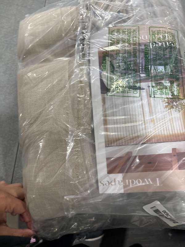 Photo 1 of Taupe Pleated Linen Curtains 102 Inches Long for Living Room 2 Panels Set Greyish Beige Flax Pinch Pleat Drapes Back Tab Farmhouse Ceiling Floor 102 Inch Window Curtains Bedroom Burlywood Birch