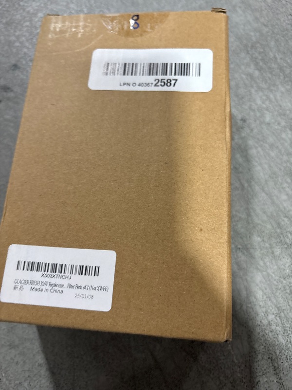 Photo 1 of GLACIER FRESH XWF Replacement For GE XWF Refrigerator Water Filter Pack of 2 (Not XWFE)