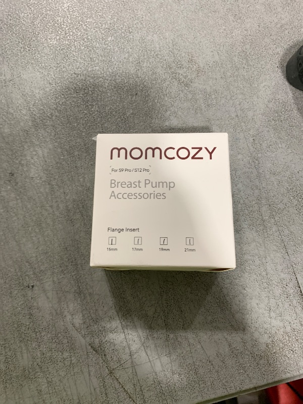 Photo 1 of Momcozy Flange Insert 15/17/19/21mm Compatible with 24mm Flange/Shield of Most Pumps, Insert for Breast Pump Replacement Accessories, 4PCS