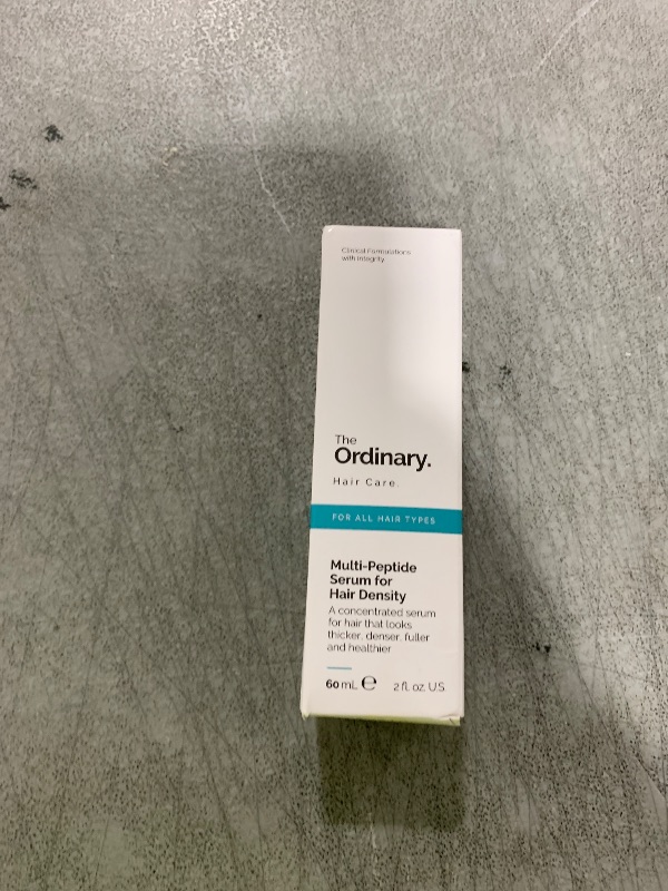 Photo 1 of The Ordinary Multi-Peptide Serum for Hair Density, Peptide-Powered Formula for Thicker, Fuller Looking Hair, 2 Fl Oz