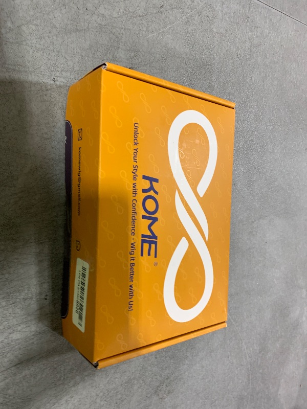 Photo 1 of KOME Ombre Blonde Human Hair Wigs,13X5X1 Glueless Bob Layered Lace Front Wig for White Women,Fiber & Remy Human Hair Blend for Daily Use 10IN