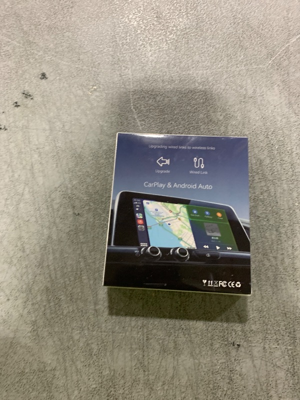 Photo 1 of Jasput Wireless Carplay Adapter, 2025 Upgrade Mini Carplay for Apple iPhone & Android Auto Wireless Adapter, for Cars with Built-in Wired Apple Carplay Play and Plug, Stable Control & No Delay