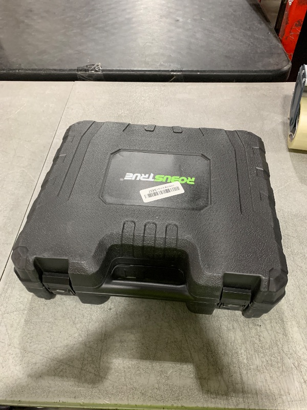 Photo 1 of Robustrue Cordless Impact Wrench, 406Ft-lbs (550N.m) Brushless 1/2 inch, 2800RPM High Torque Impact Gun, 2x 4.0Ah Battery, Charger, 4 Sockets, Electric Impact Wrench for Car Home