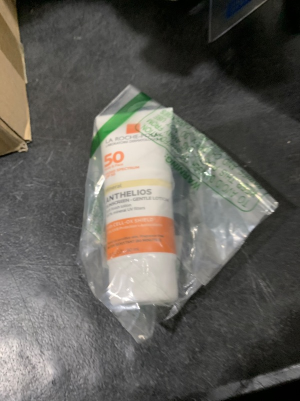 Photo 1 of La Roche-Posay Anthelios Mineral Sunscreen SPF 50 Gentle Lotion, Broad Spectrum SPF + Antioxidants, Face & Body Sunscreen, Titanium Dioxide & Zinc Oxide, Oxybenzone Free, Oil Free
