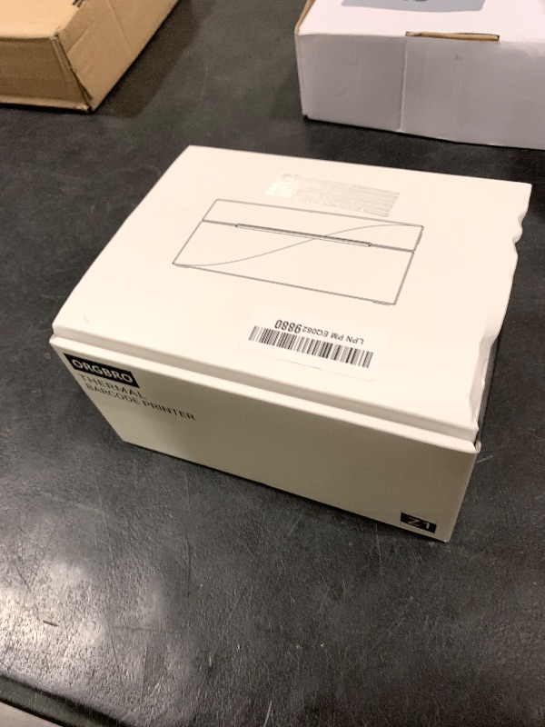 Photo 1 of ORGBRO Z1 Shipping Label Printer, 4x6 Thermal Label Printer for Small Business, High Speed Sticker Maker for Commercial Grade Shipping Packages, Used for Amazon, Ebay, Shopify, USPS (USB Only)