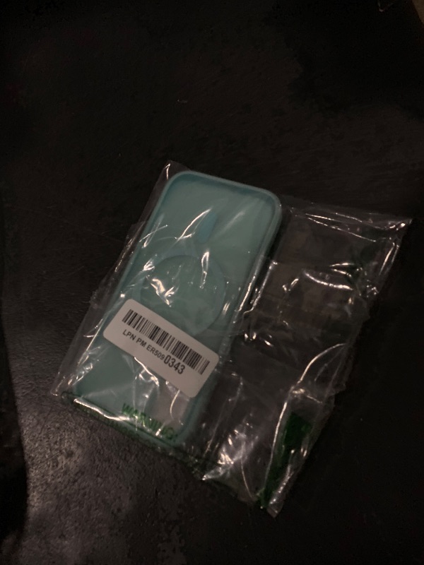 Photo 1 of SUPFINE Magnetic for iPhone 16 Case (Compatible with MagSafe) (Military Grade Drop Protection) Slim Translucent Matte Shockproof with Anti-Fingerprint Phone Case, Blue Green
