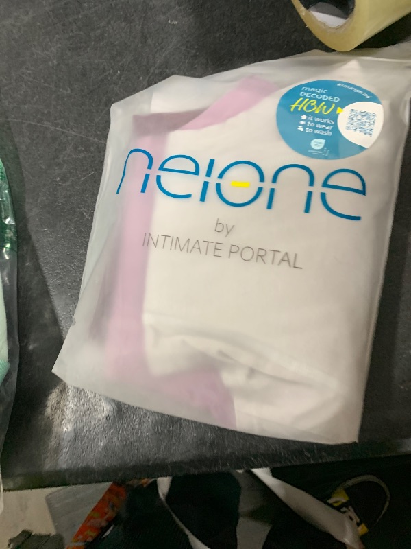 Photo 1 of Neione Women Period Underwear Heavy Flow Cotton High-Waisted Sleep Boyshort Menstrual Panties Holds 4 Tampons Boxer Briefs 3 Pack Liberal M