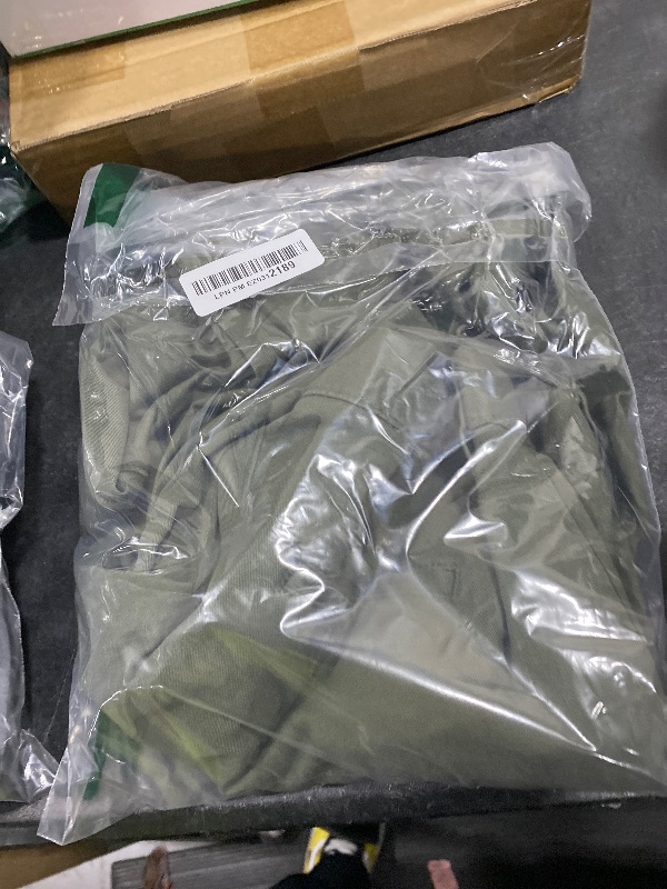 Photo 1 of Amazon Essentials Men's Athletic-Fit Casual Stretch Chino Pant (Available in Big & Tall), Olive, 33W x 30L