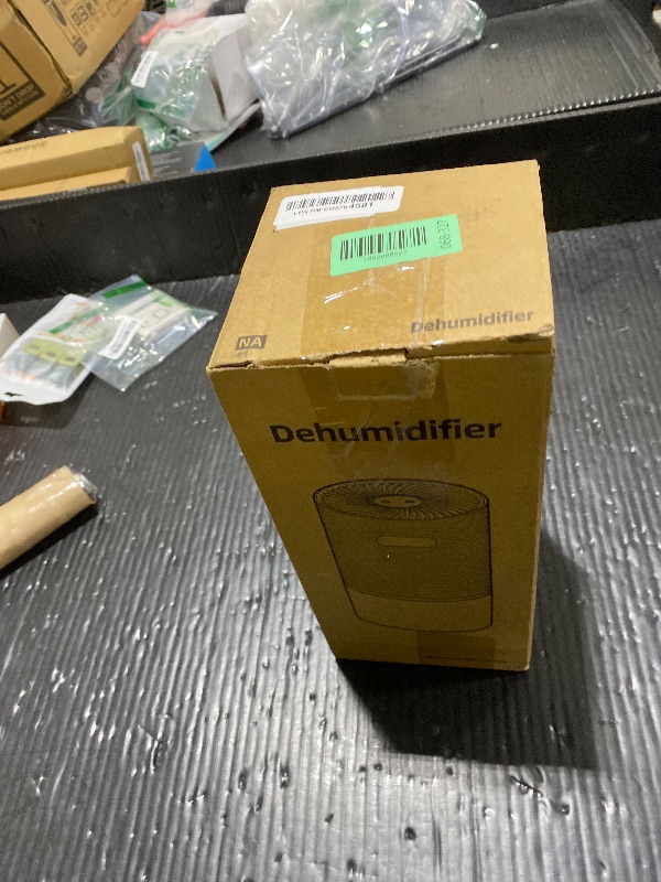 Photo 1 of SANVINDER Dehumidifiers for Home, 25oz Dehumidifier for Bedroom with Auto-off, Ultra Quiet Energy Saving for Bathroom Closet Wardrobe Office RV (285sq.ft)