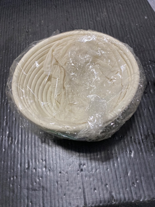 Photo 1 of Ineyger Banneton Bread Proofing Basket - 10 inch Banneton Basket Sourdough Proofing Baskets Set of 2 Oval Proofing Bowls with Liners for Professional & Home Artisan Sourdough Bread Baking Supplies