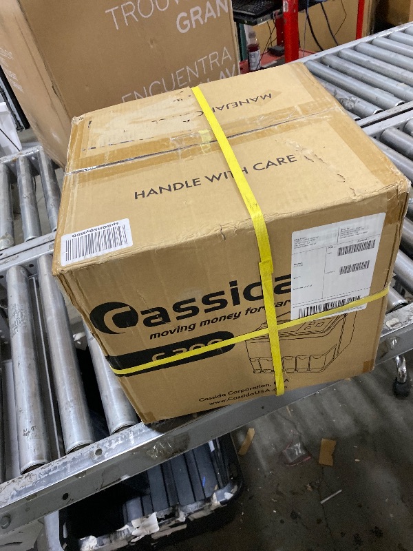 Photo 1 of Cassida C300 Professional USD Coin Counter, Sorter and Wrapper/Roller, 300 coins/min, with Quickload and Printing-Compatible,Gray